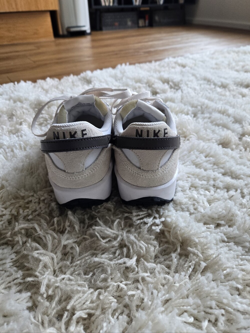 Nike Women's Waffle Debut Brown And Cream - Picture 4 of 7